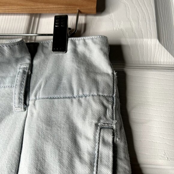 DL1961 Susie Paper Bag High Rise Light Wash Blue Denim Jeans Women's Size 27 - Picture 12 of 16